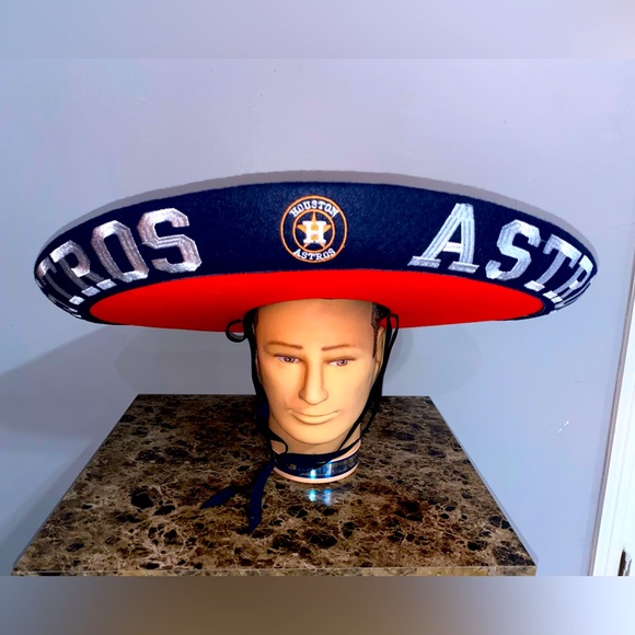 Houston Astros Custom Made Sombrero